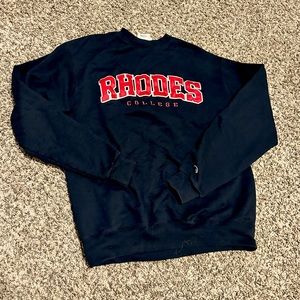 Rhodes College Black Sweatshirt
